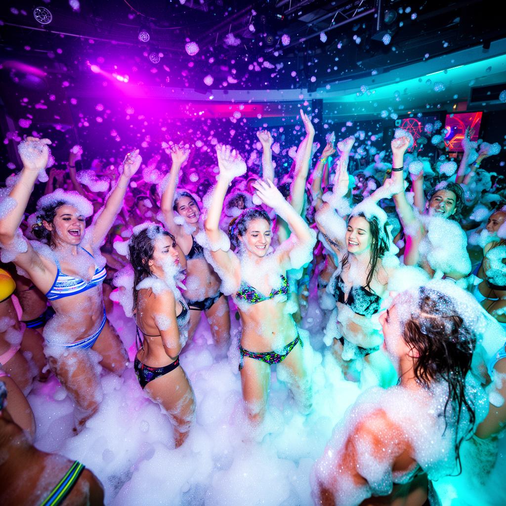 Foam Party crowd